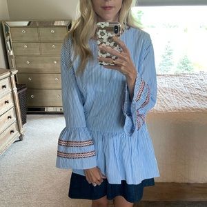 Chicwish seersucker blouse